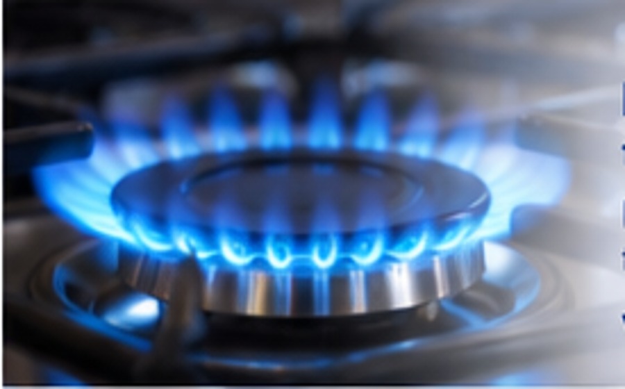 Llama de gas combustible